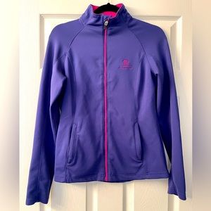 Wynn Golf Club Ladies Purple Pink Zip Up Jacket